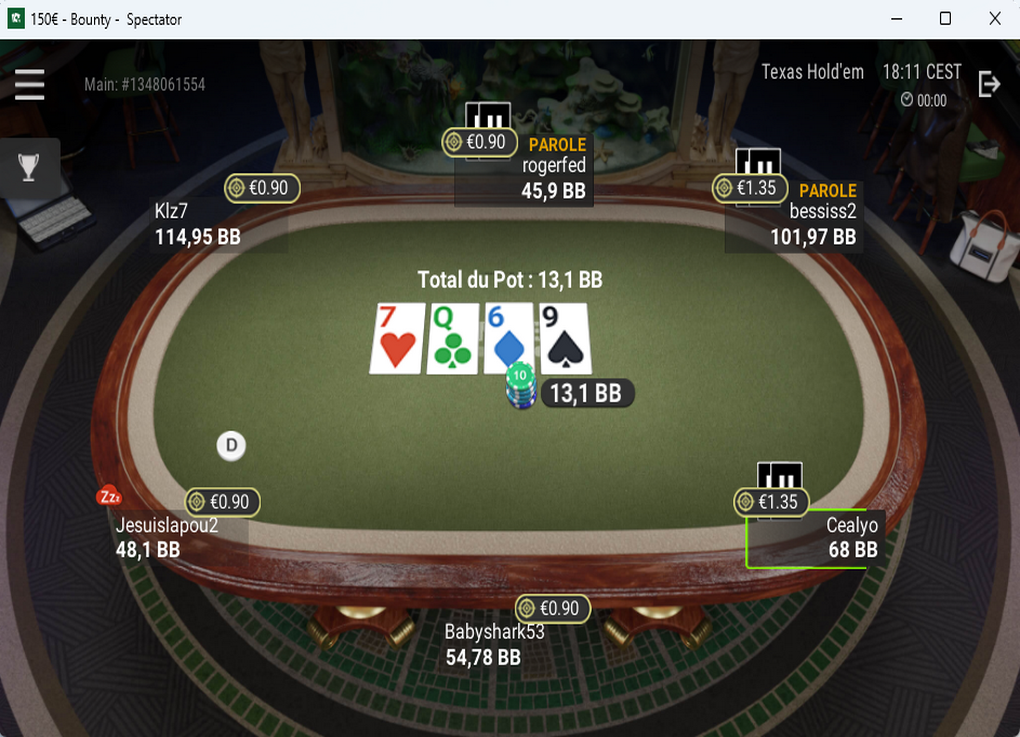 Tournoi poker freeroll sur Unibet-0
